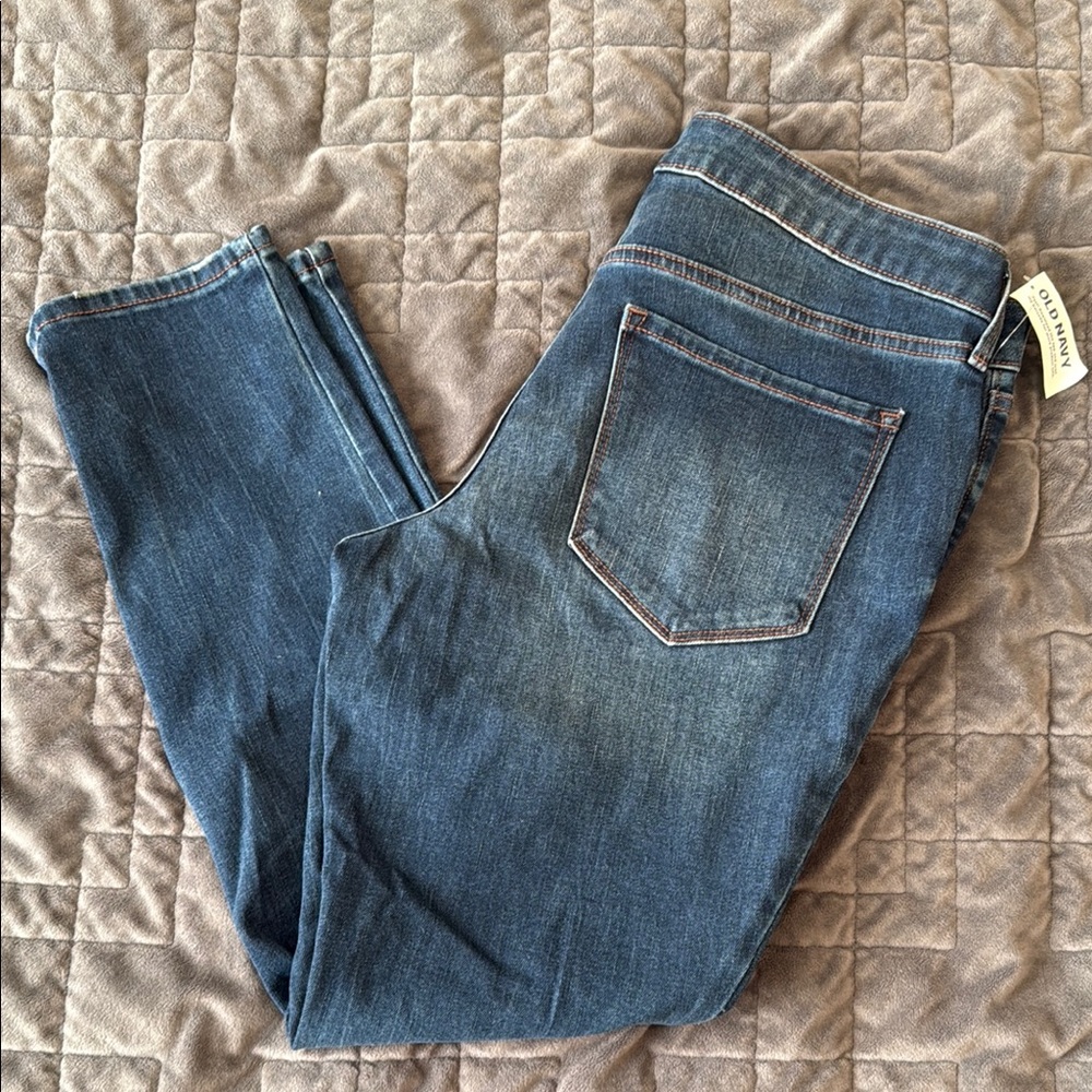 NWT Old Navy Mid-Rise Pop Icon Skinny Jeans Size 12P